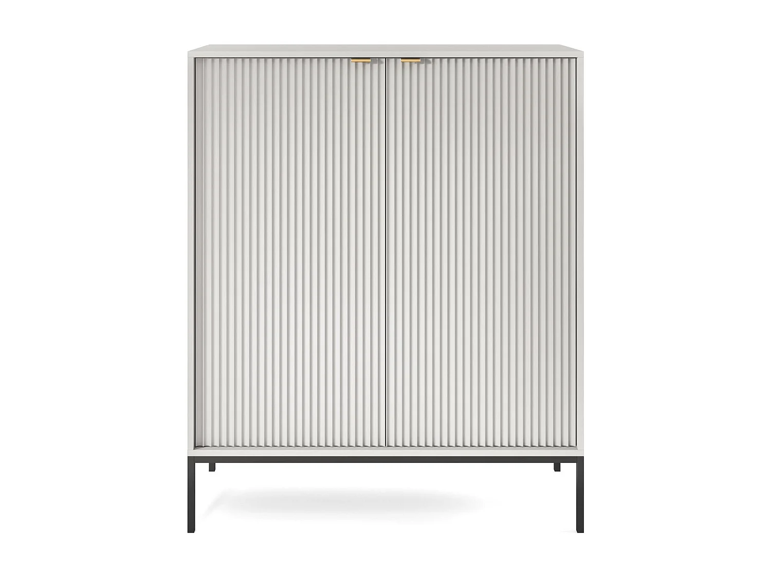 Buffet AVON SB104 2D 104x39x125 Blanc