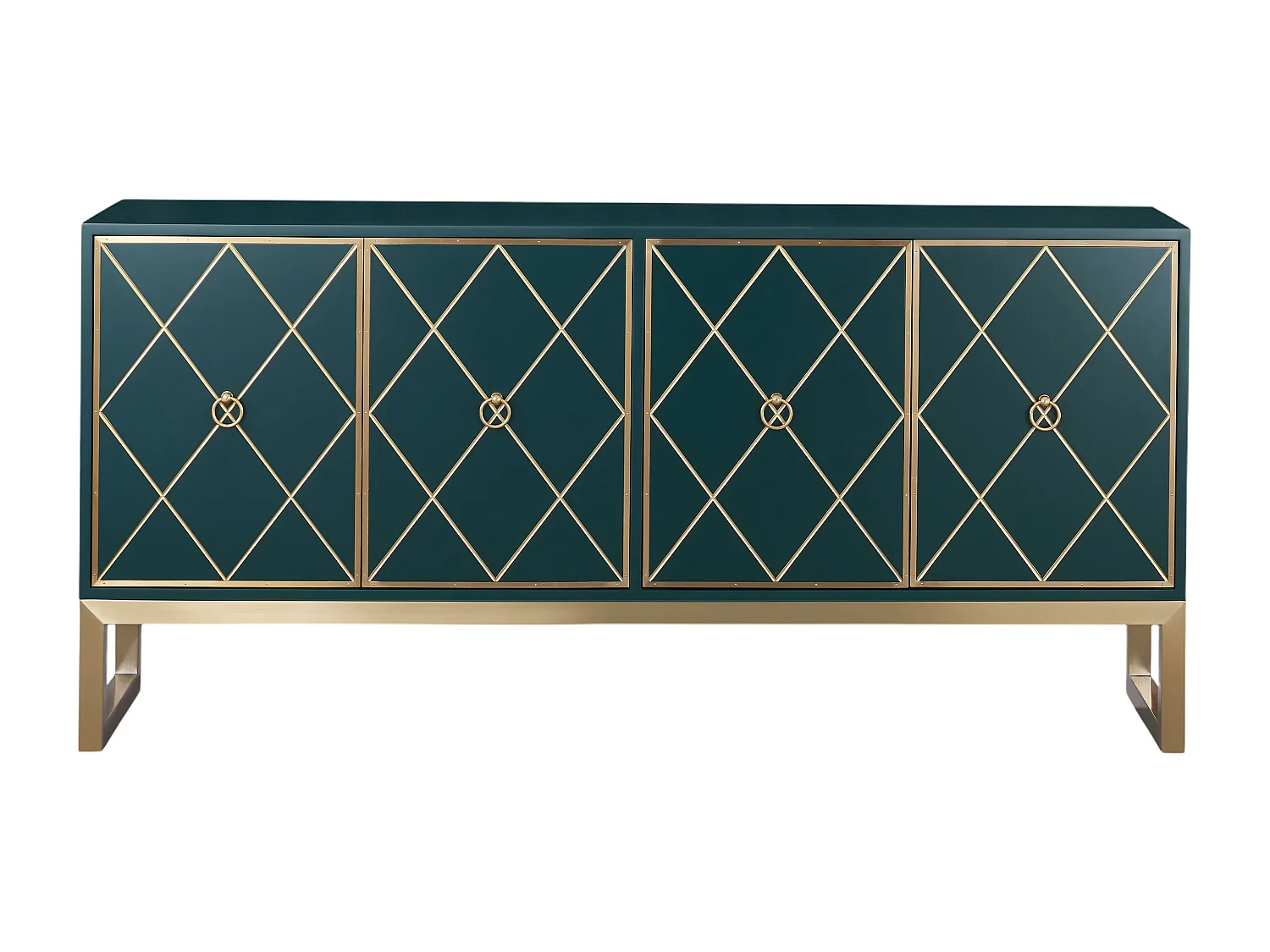 Dressoir STILIG SB180 4D 180x40x86 Groen