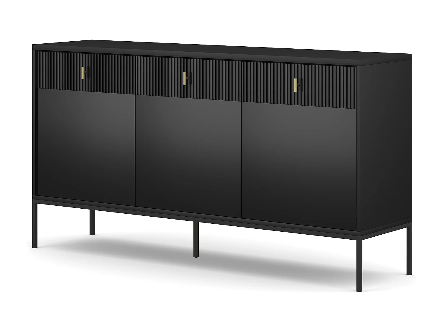 Buffet MAGGIORE SB154 3D3D 154x39x83 Noir