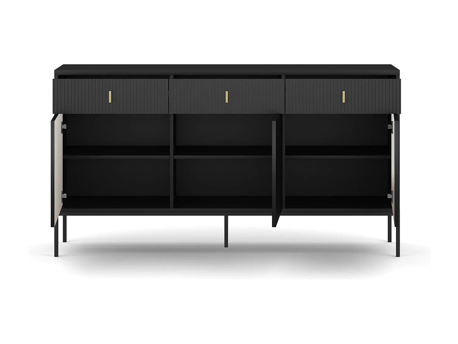 Buffet MAGGIORE SB154 3D3D 154x39x83 Noir