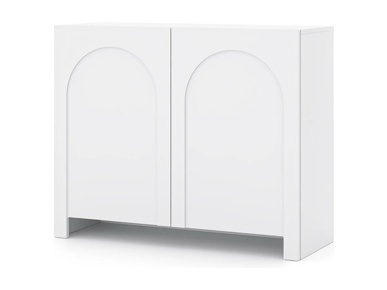 Buffet ARCO SB100 2D 100x35x81 Blanc