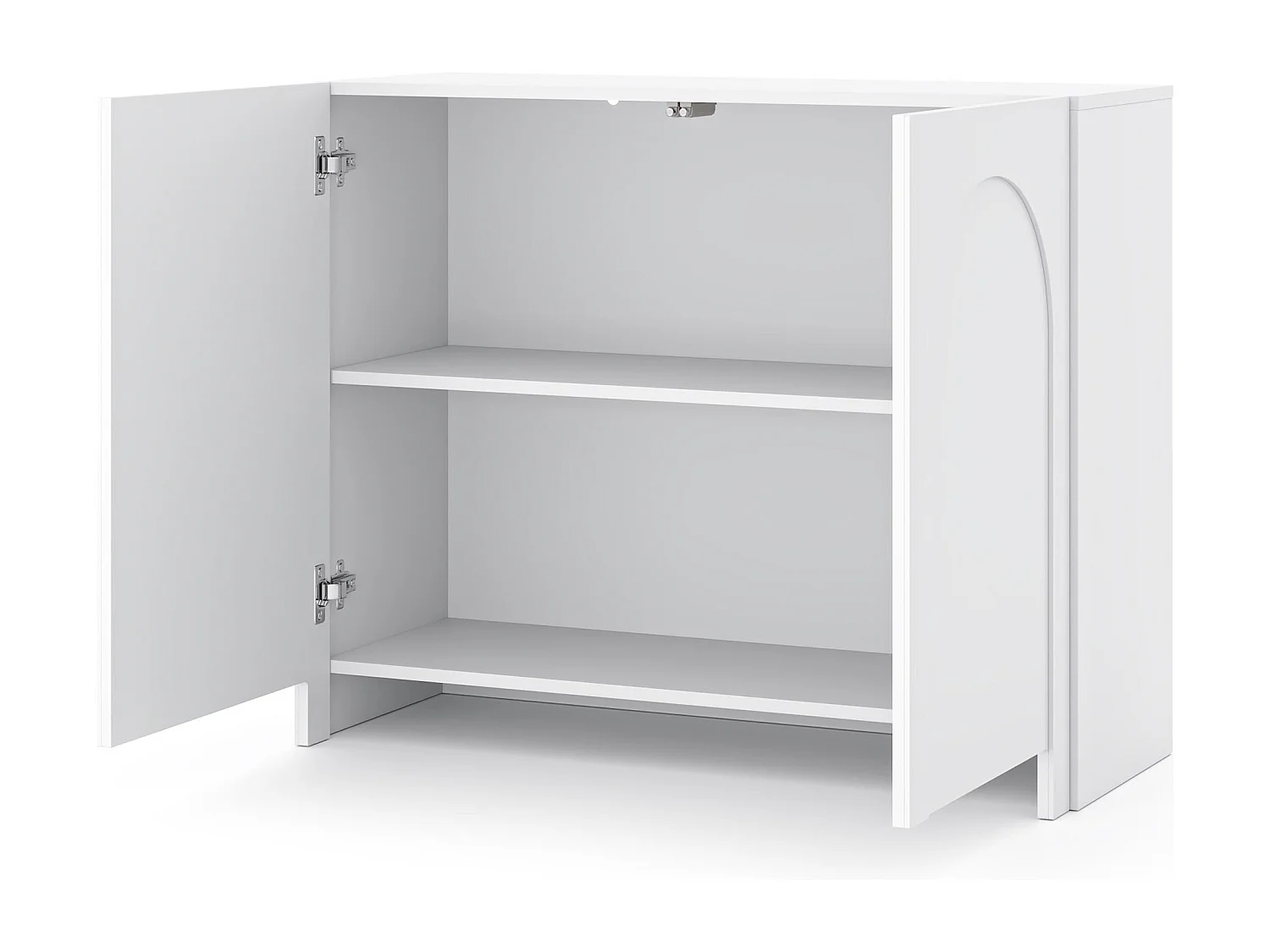 Buffet ARCO SB100 2D 100x35x81 Blanc