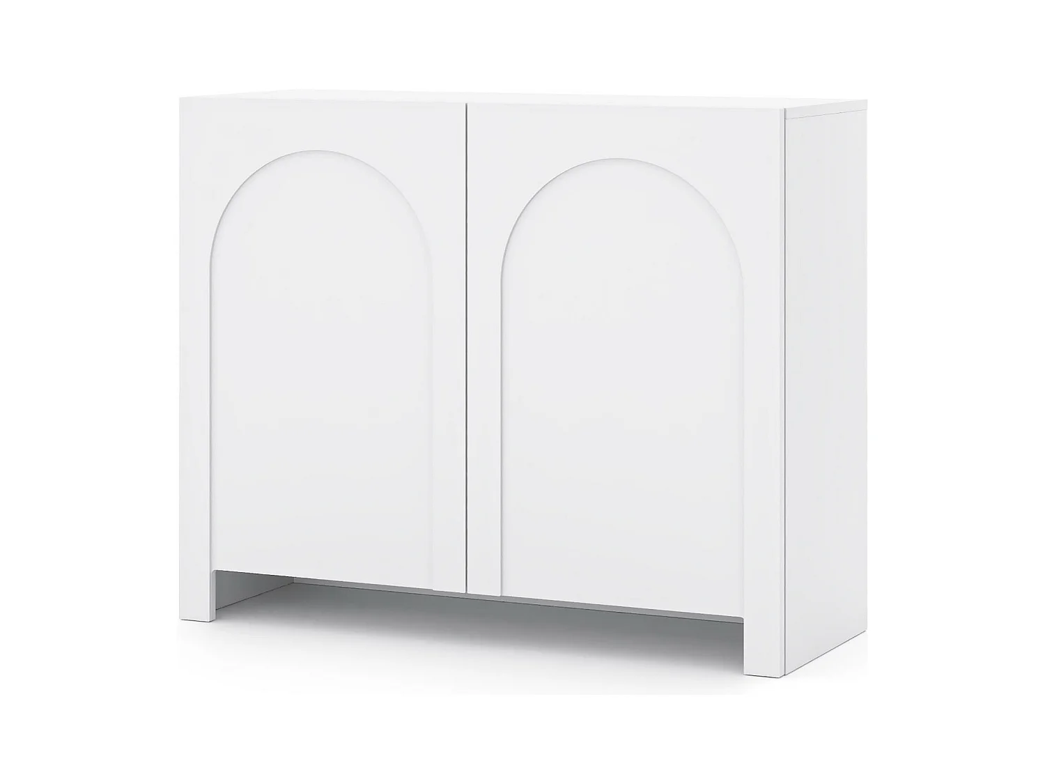 Buffet ARCO SB100 2D 100x35x81 Blanc