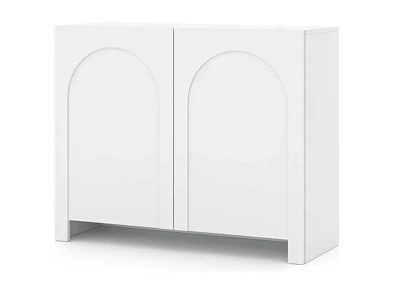 Buffet ARCO SB100 2D 100x35x81 Blanc