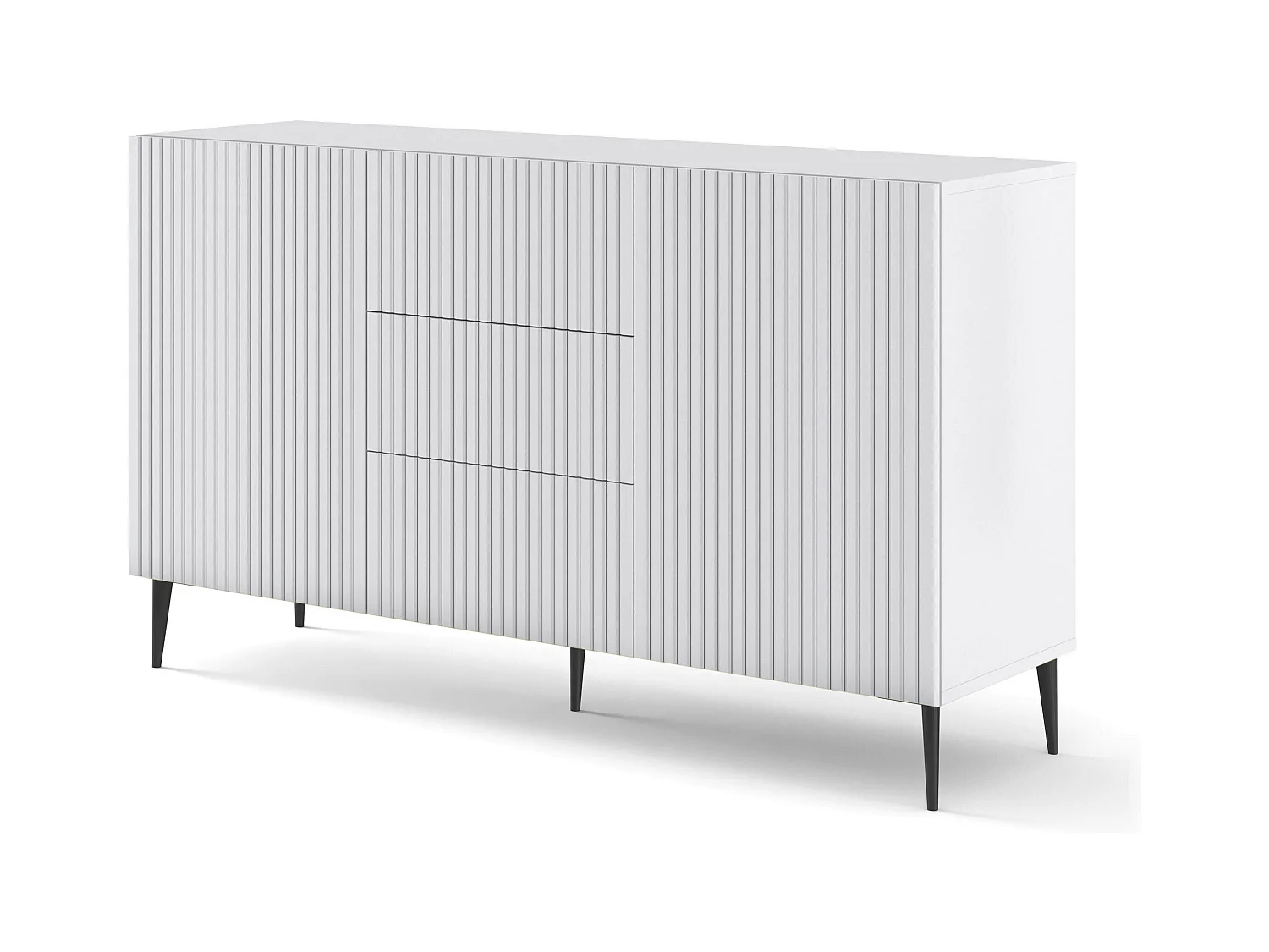 Dressoir RAVENNA B SB150 2D3D 150x42x87 Wit