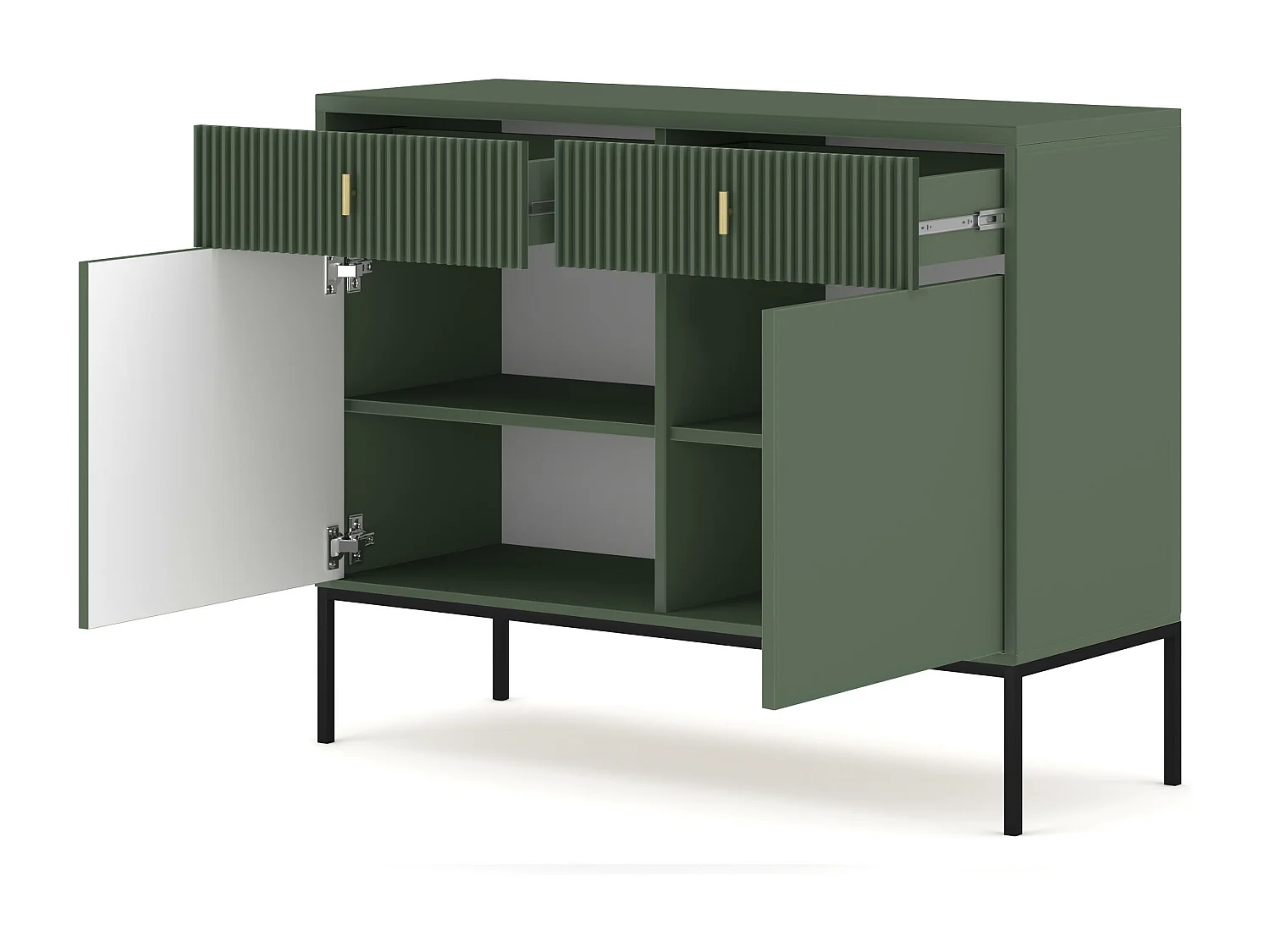 Credenza MAGGIORE SB104 2D2D 104x39x83 Verde