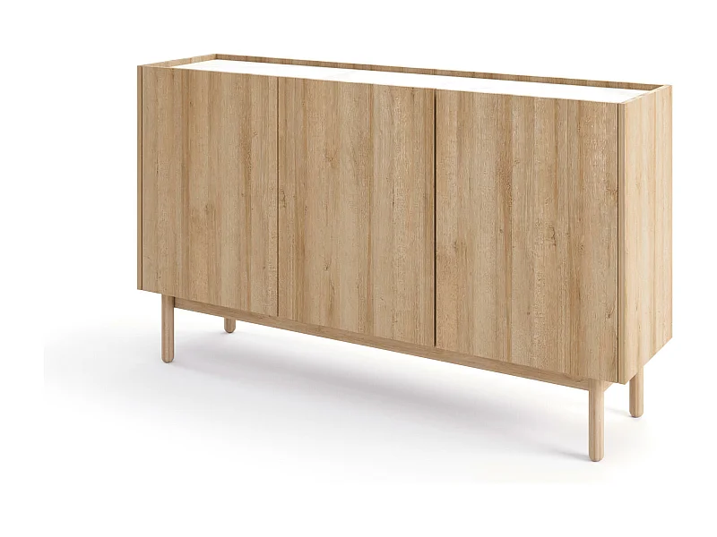 Sideboard BOHO SB144 3D 144x37x83 Beige