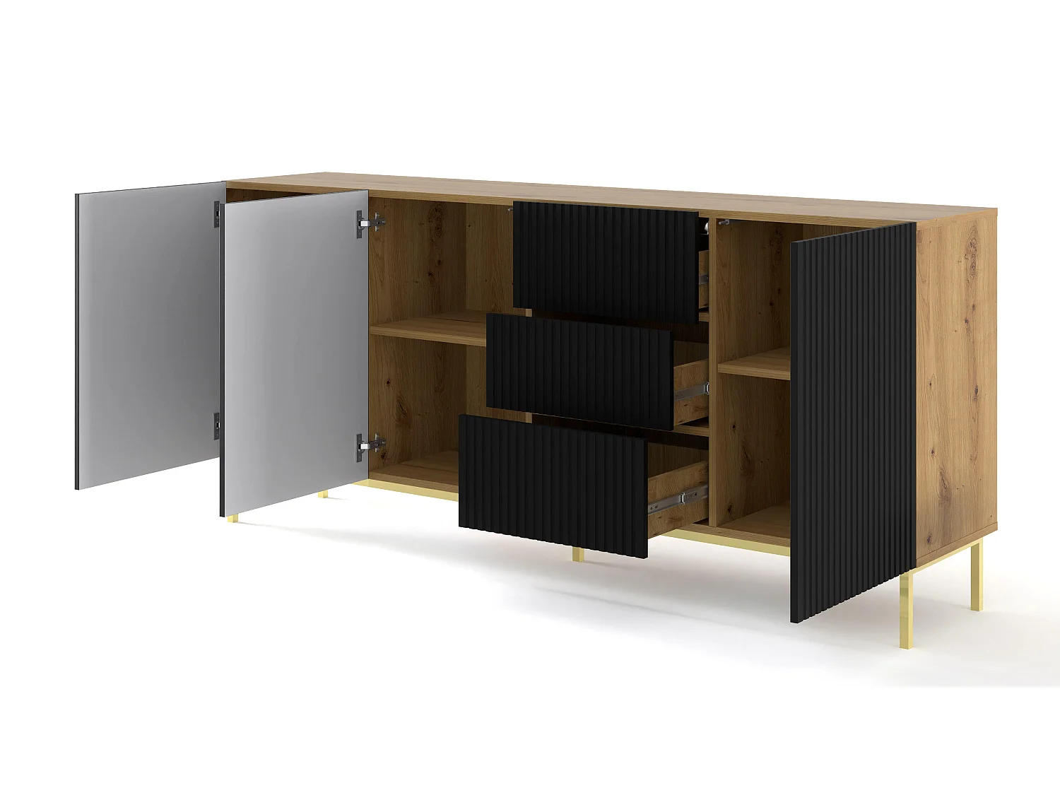 Buffet RAVENNA B SB200 3D3D 200x42x89 Beige