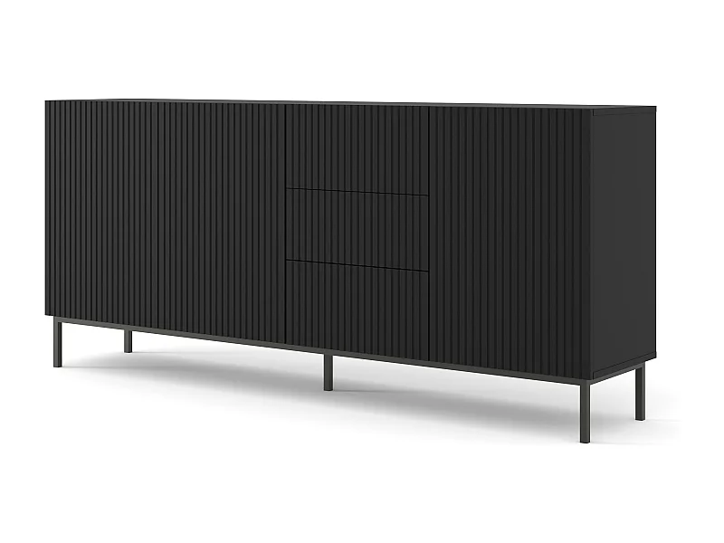 Buffet RAVENNA B SB200 3D3D 200x42x89 Noir