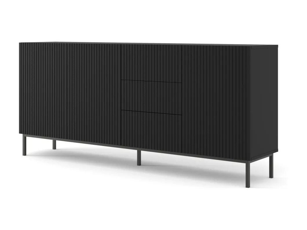 Kauf Unique Sideboard RAVENNA B SB200 3D3D 200x42x89 Schwarz