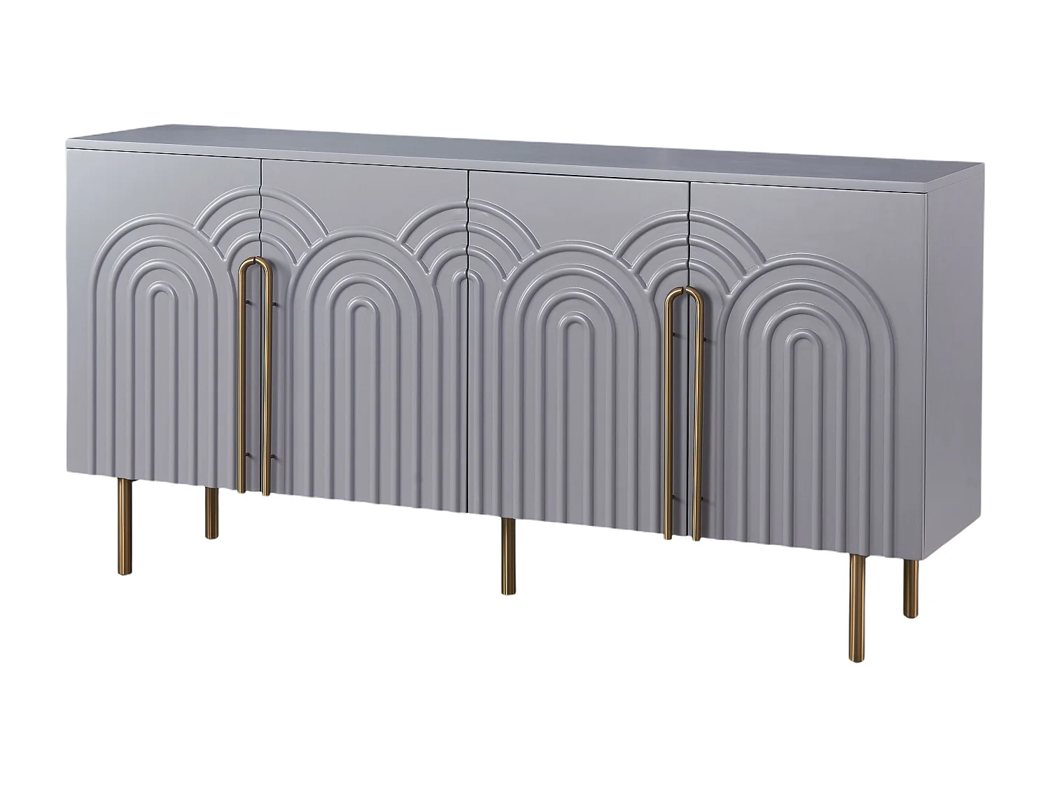 Dressoir STILIG SB180 4D 180x40x88 Lichtgrijs