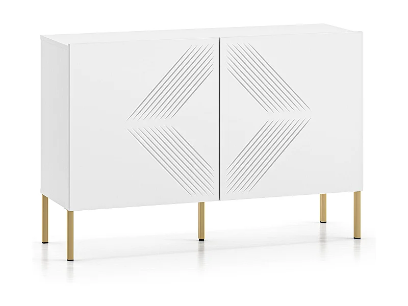 Buffet CLEARING SB114 2D 114x37x77 Blanc