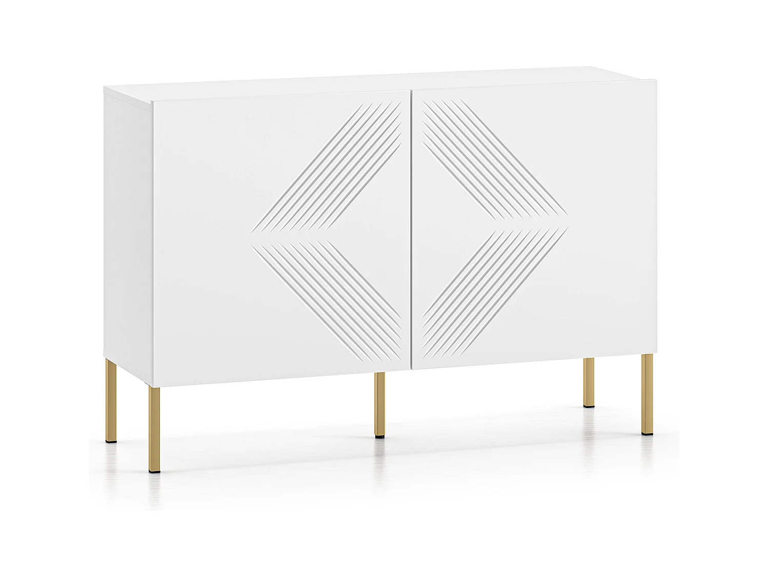 Sideboard CLEARING SB114 2D 114x37x77 Weiß