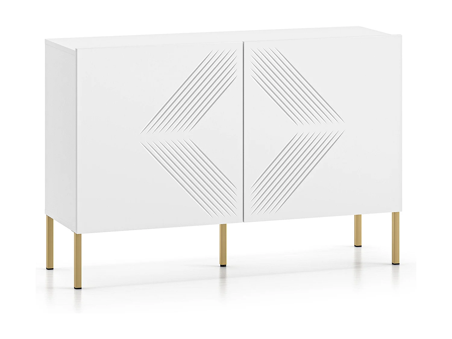 Credenza CLEARING SB114 2D 114x37x77 Bianco
