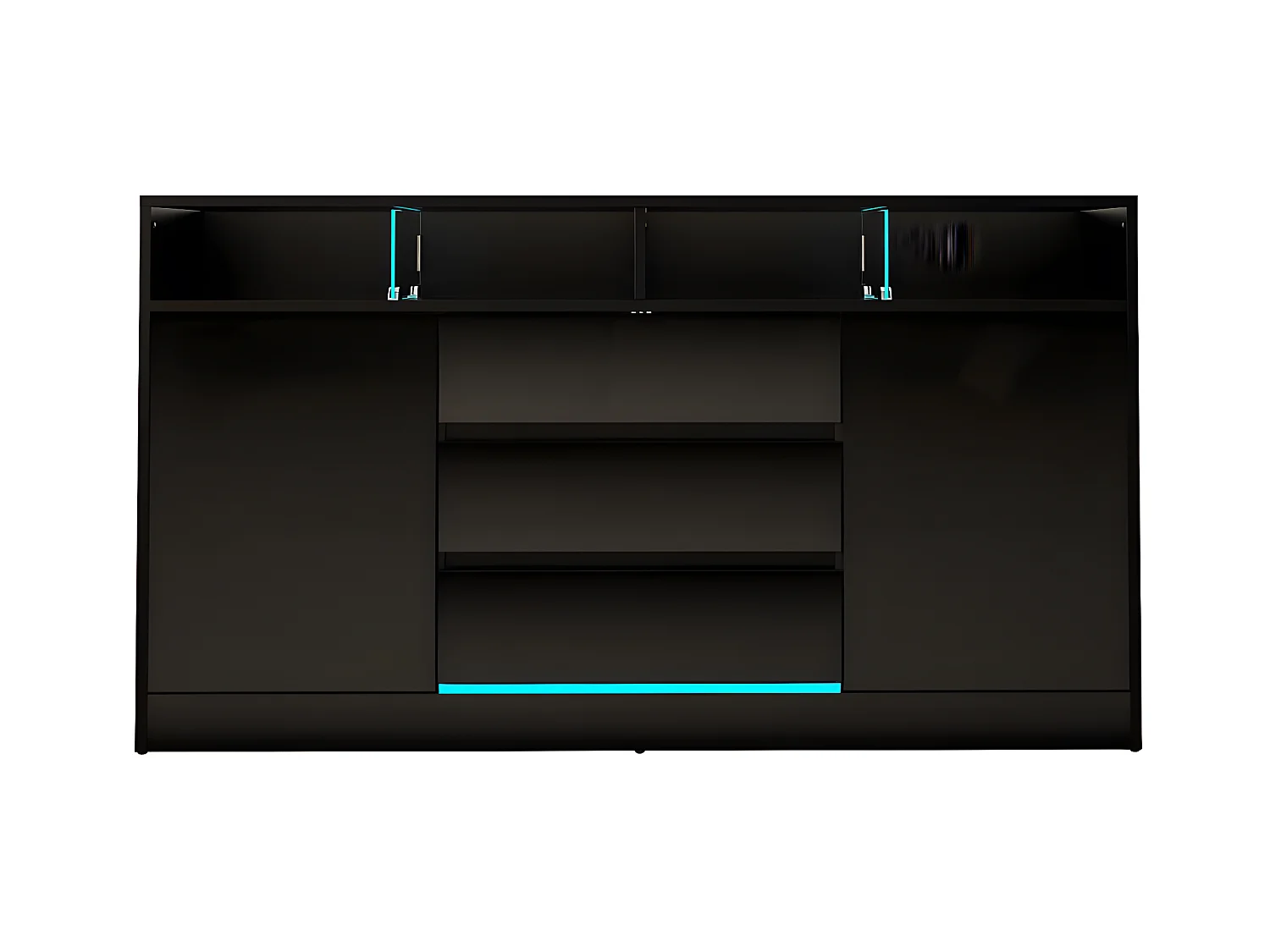 Buffet DISPARO SB160 2D3D 160x34x89 Noir