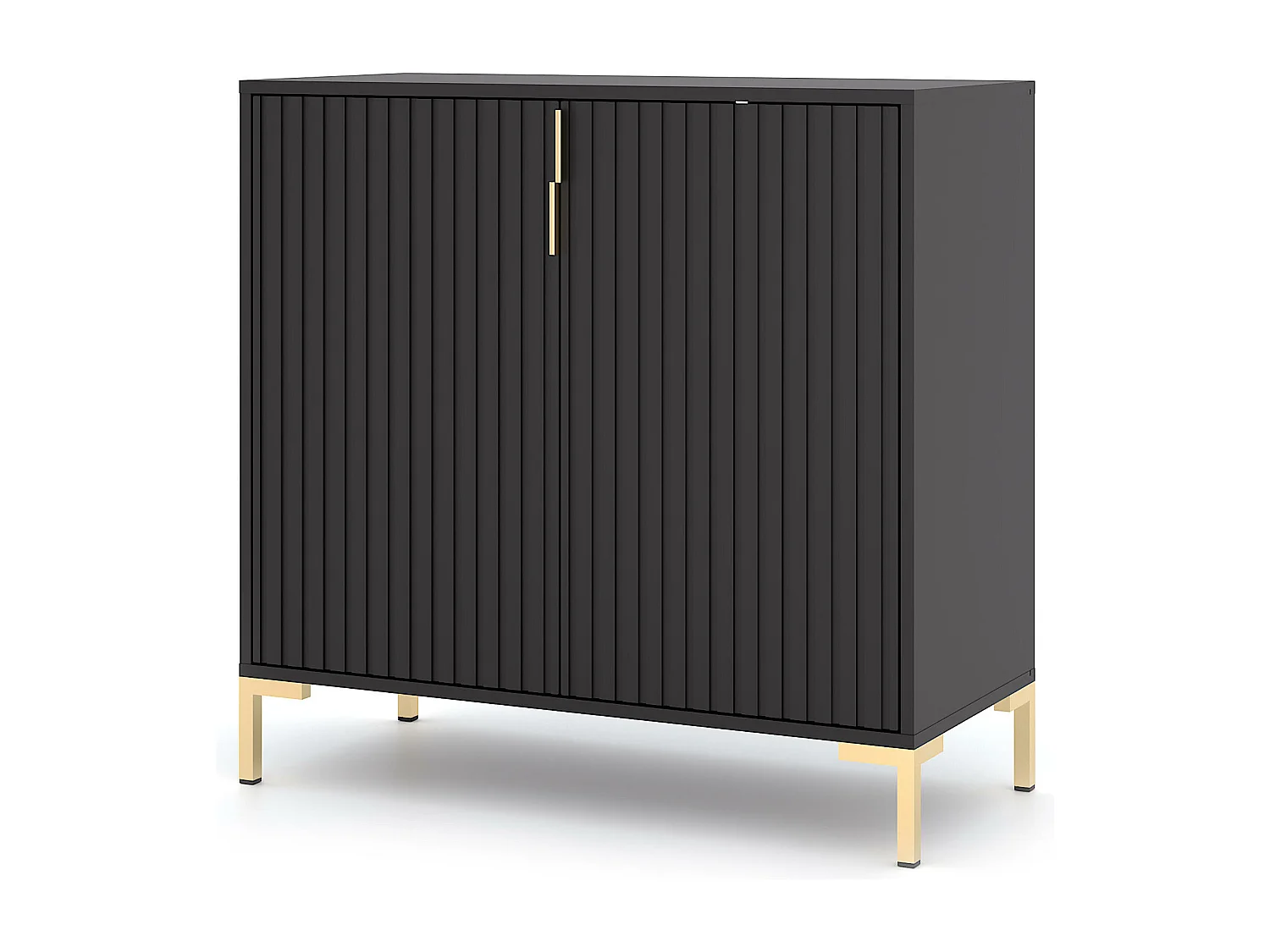 Buffet FLINN SB88 2D 88x40x86 Noir