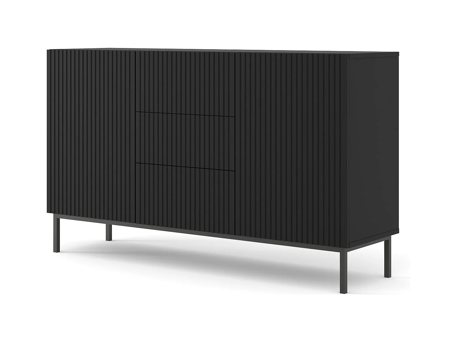 Buffet RAVENNA B SB150 2D3D 150x42x89 Noir