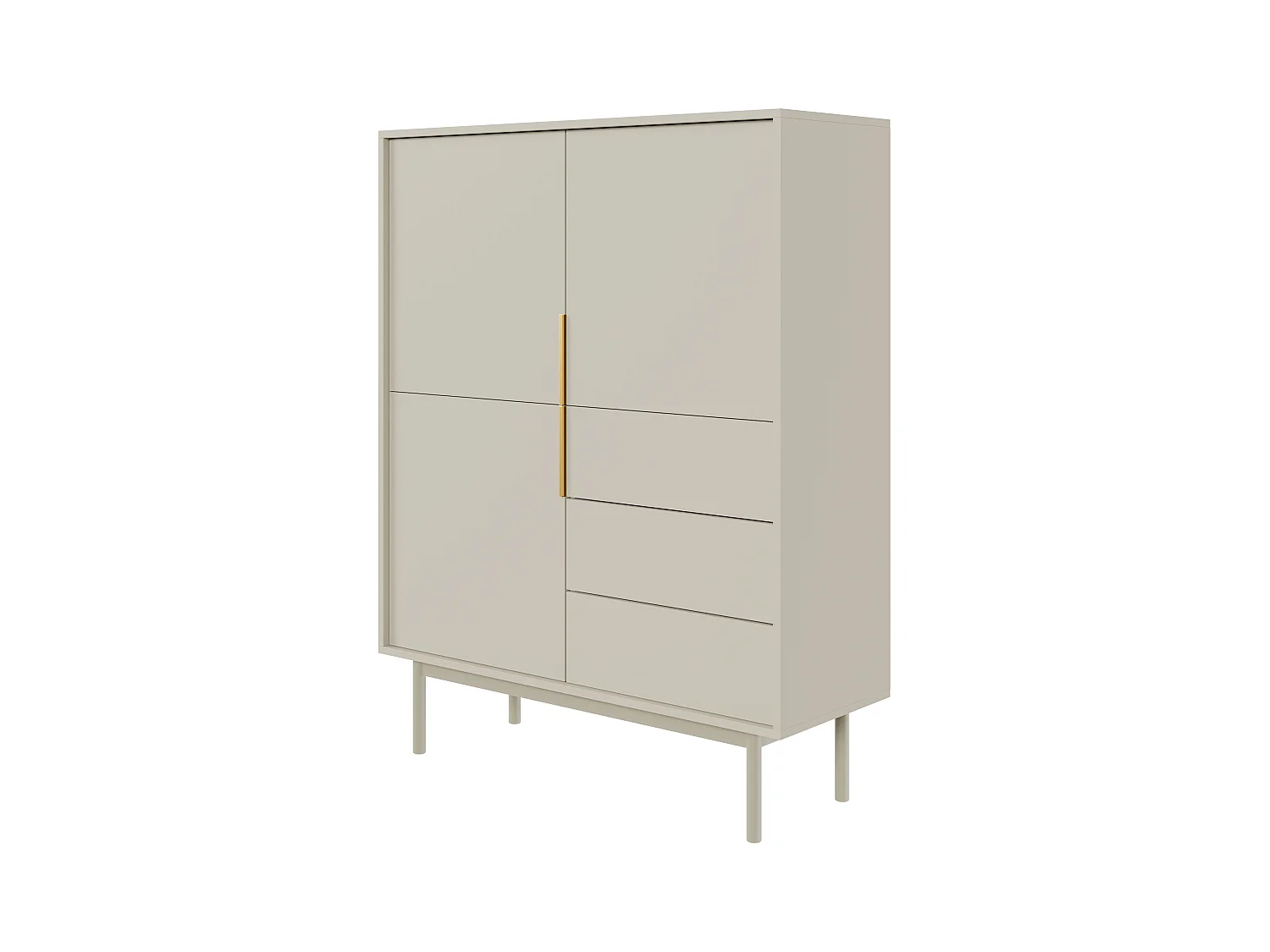Buffet VIVA SB104 3D3D 104x39x140 Beige