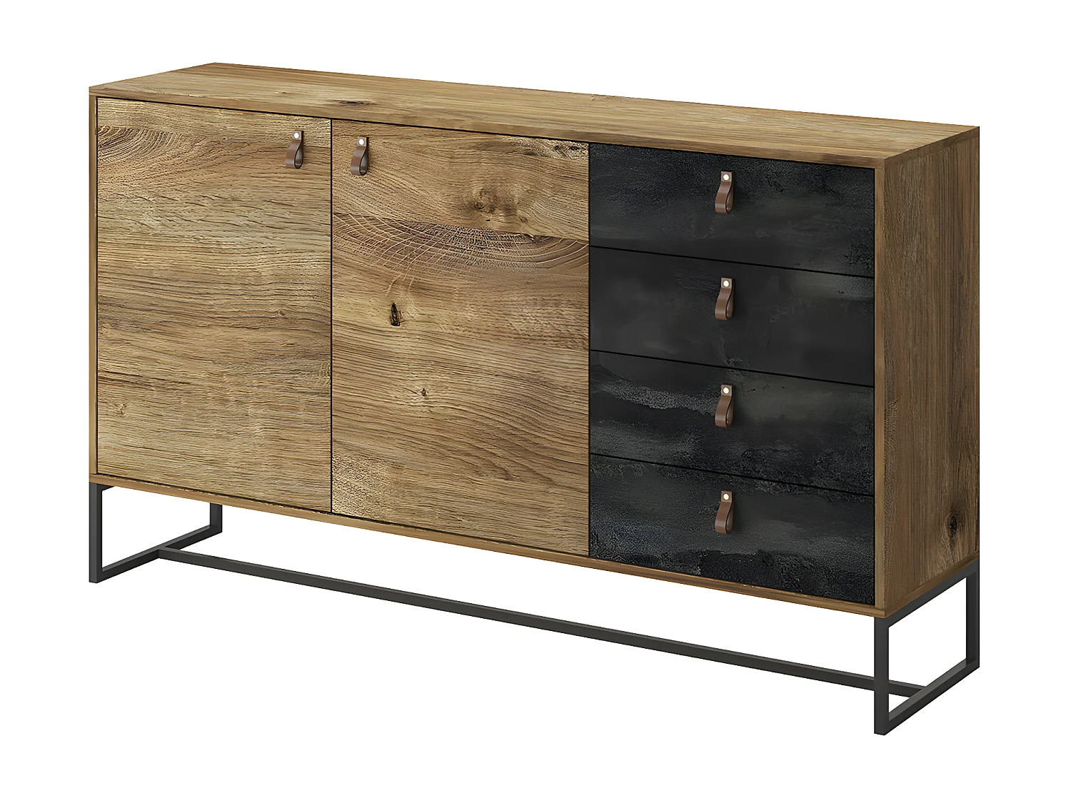 Buffet DARK SB153 2D4D 153x39x89 Beige