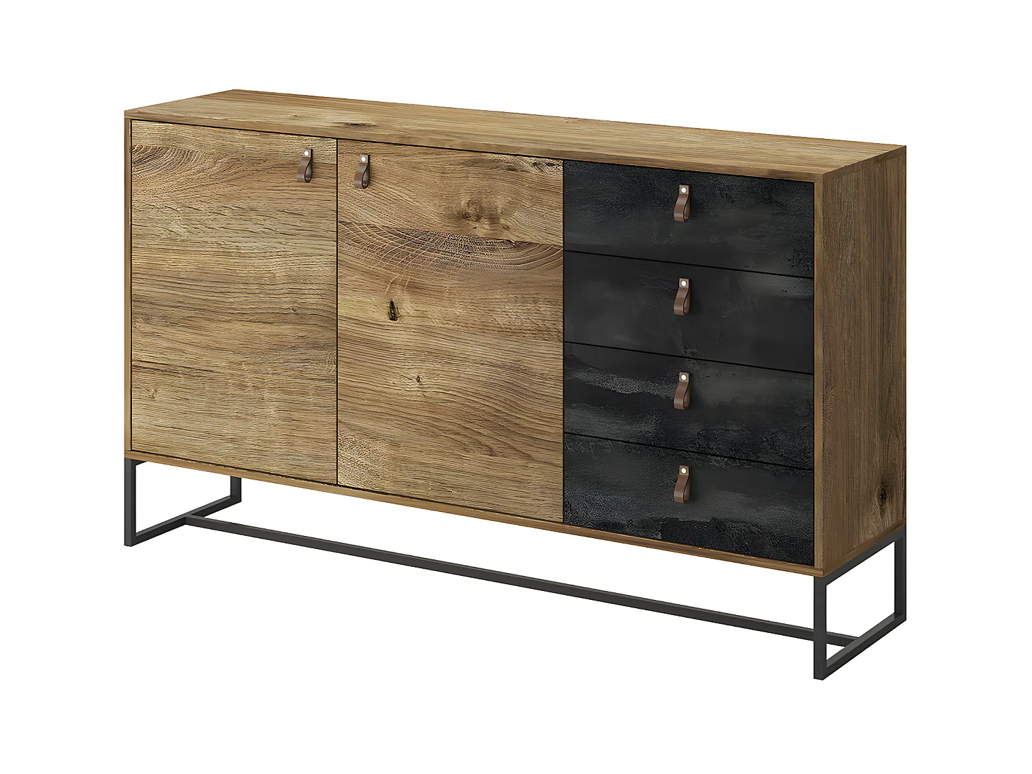 Buffet DARK SB153 2D4D 153x39x89 Beige