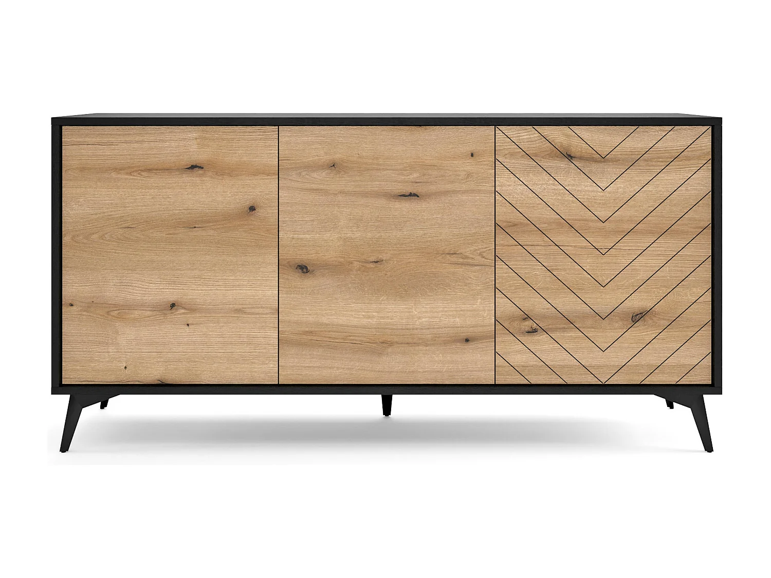 Dressoir DIAMOND SB154 3D 154x39x77 Beige