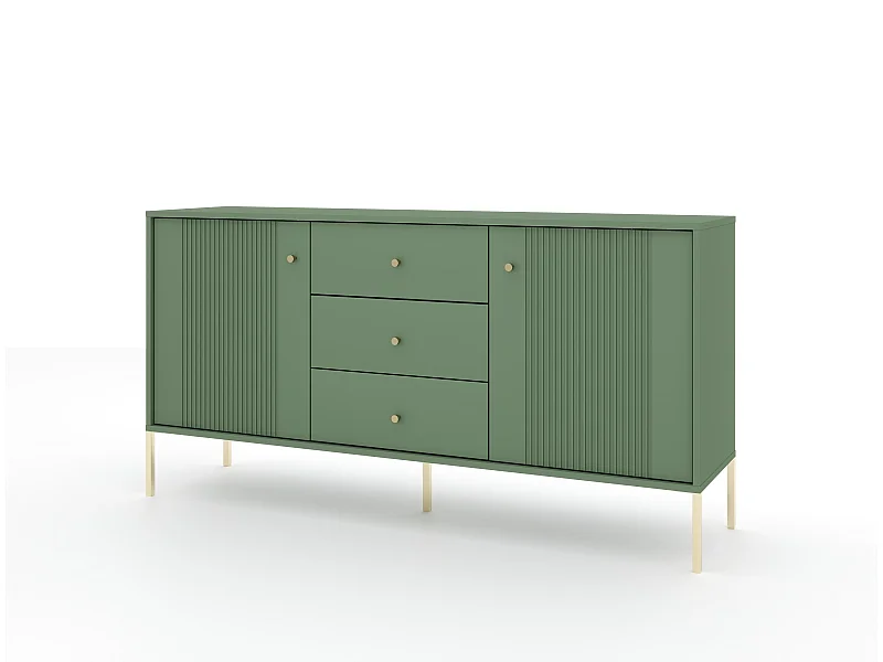 Aparador ISEO SB154 2D3D 154x39x79 Verde