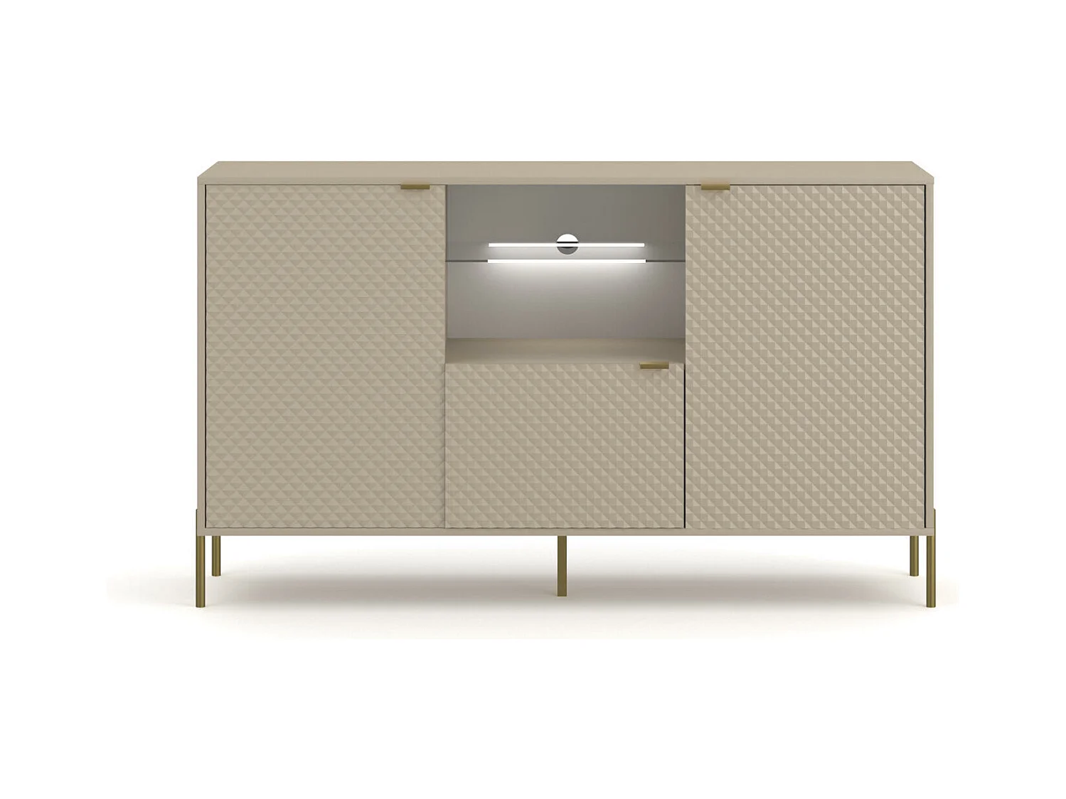 Buffet DIAMO SB156 3D 156x42x91 Beige
