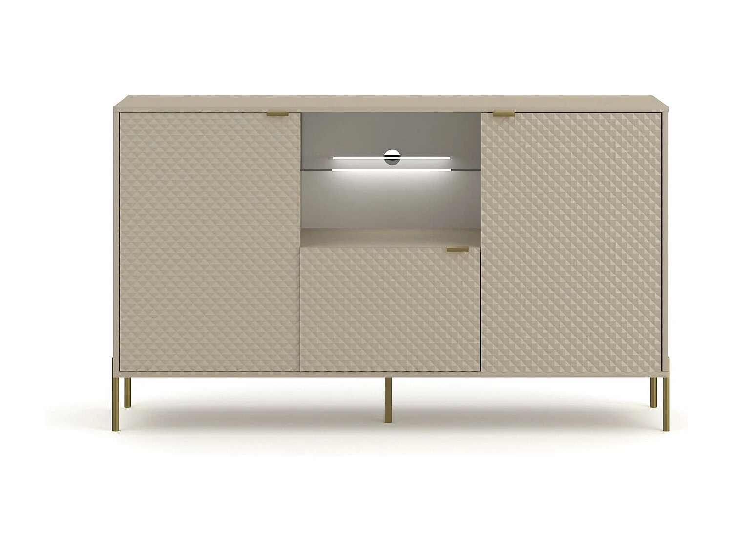 Buffet DIAMO SB156 3D 156x42x91 Beige