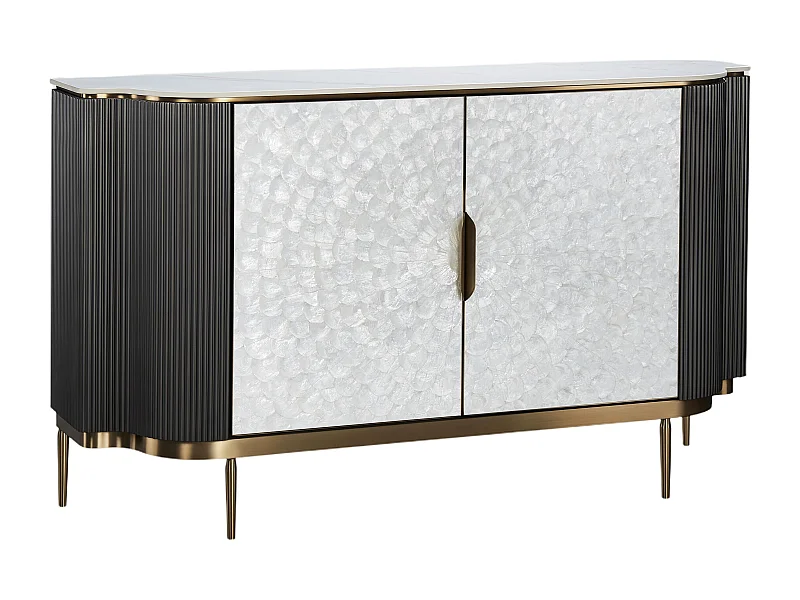 Sideboard STILIG SB150 2D 150x40x88 Dunkelgrau