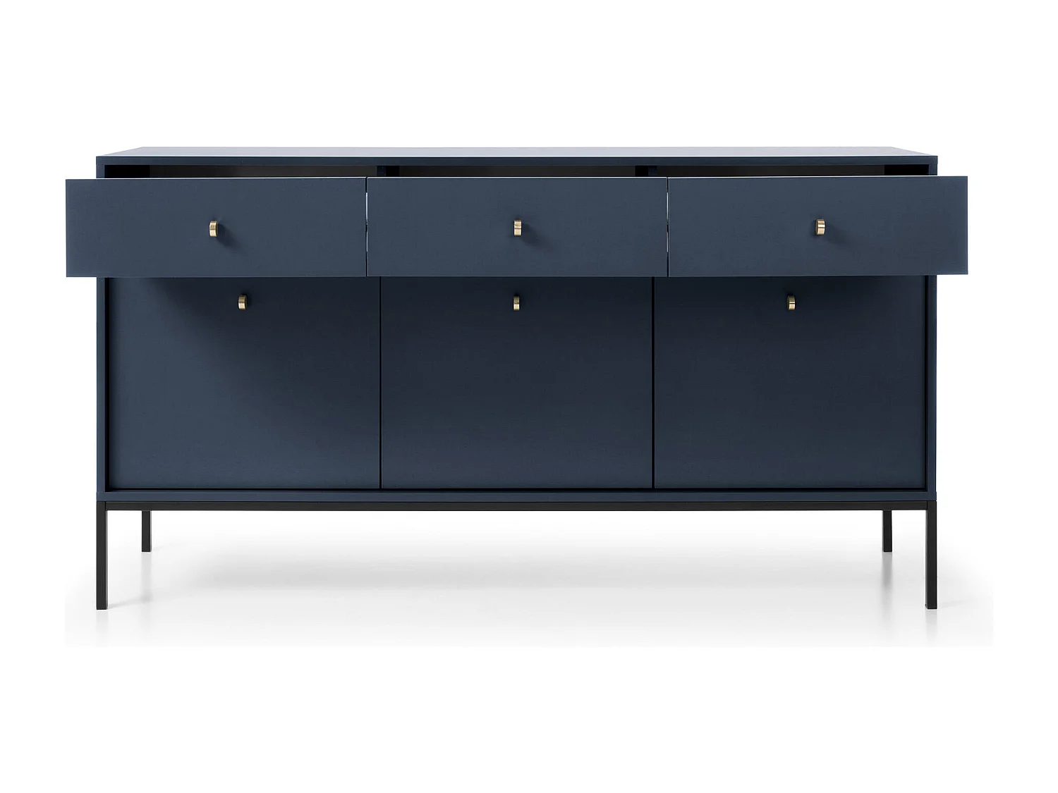 Sideboard MONO SB153 3D3D 153x39x83 Blau