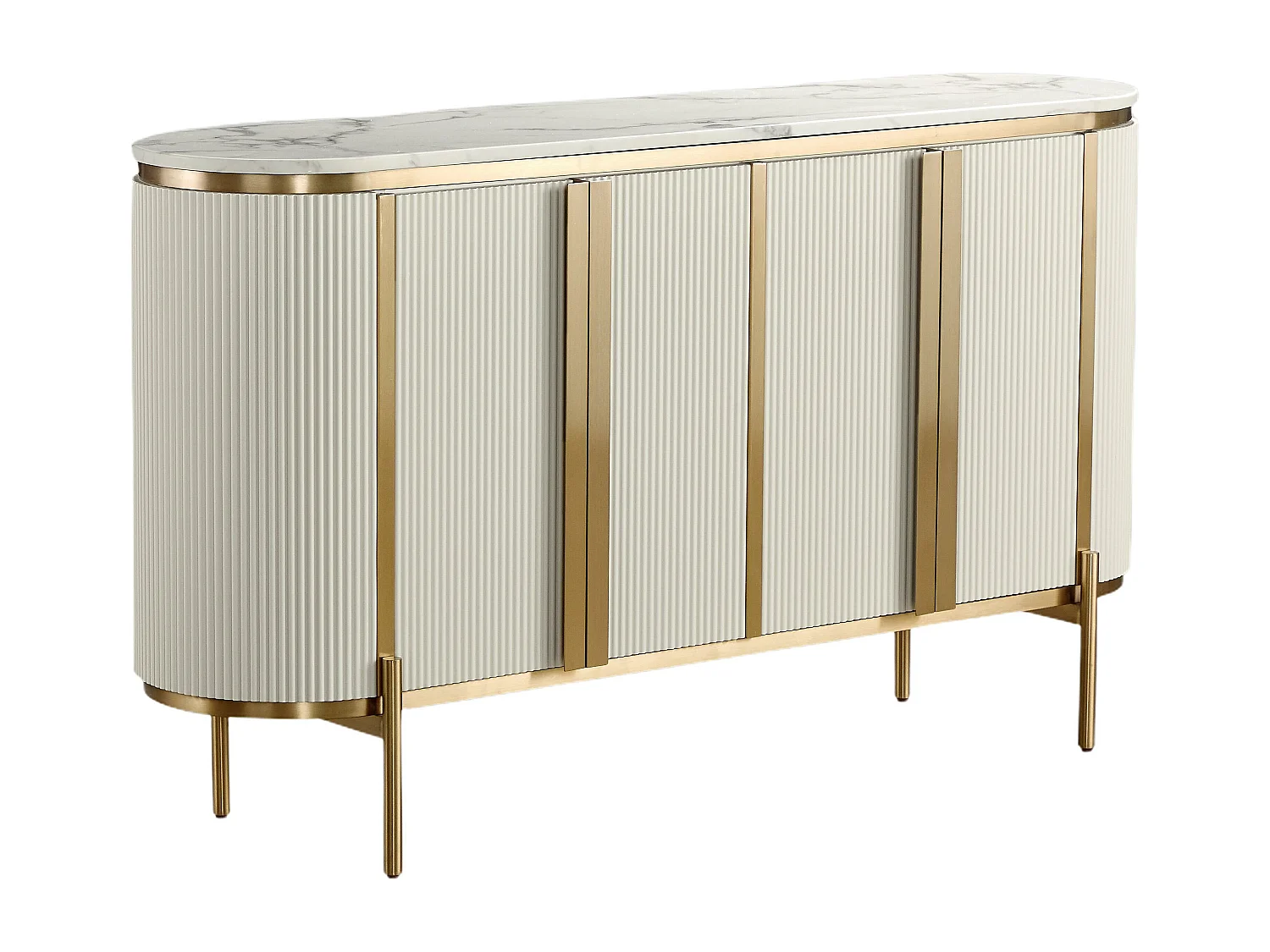 Dressoir STILIG SB160 4D 160x40x90 Wit