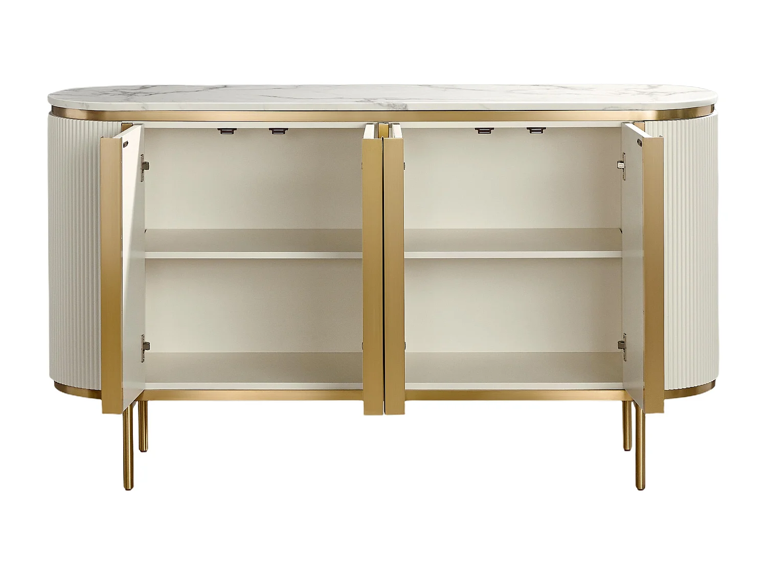 Buffet STILIG SB160 4D 160x40x90 Blanc