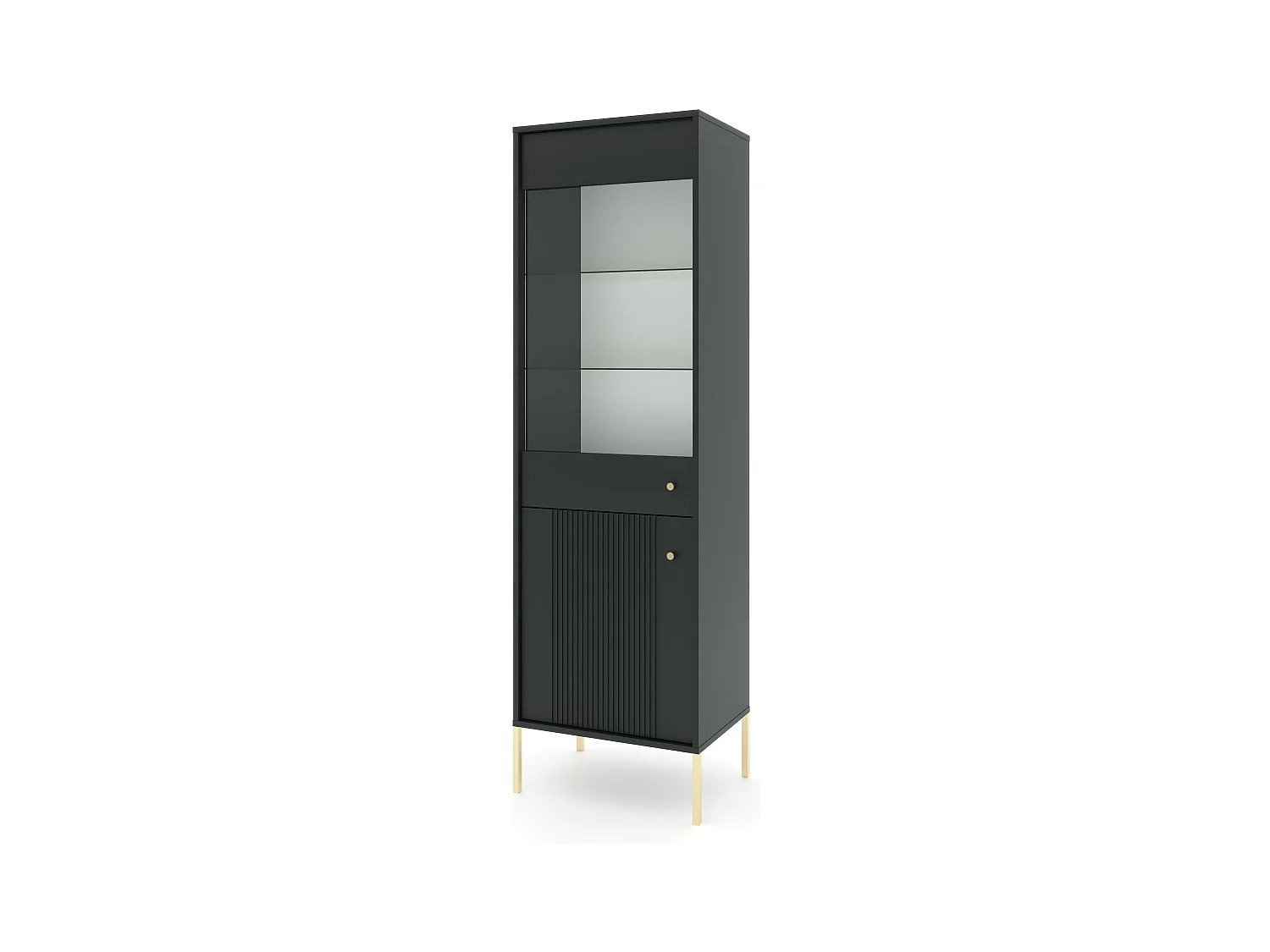 Dressoir ISEO SB104 2D 104x39x79 Zwart