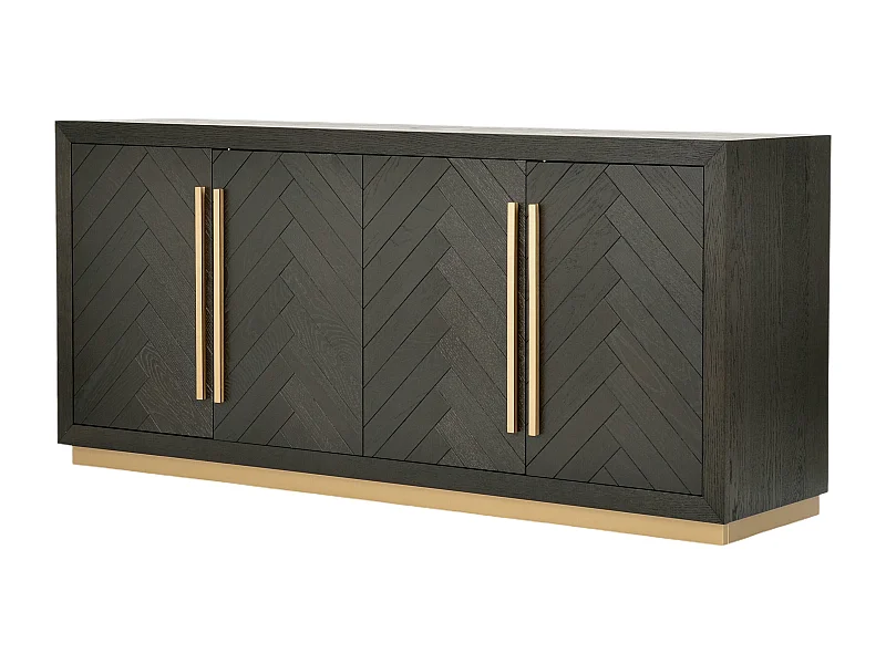 Buffet SEVILLE SB180 4D 180x48x80 Noir