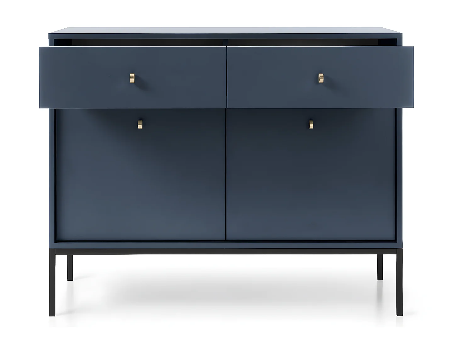 Buffet MONO SB103 2D2D 103x39x83 Bleu