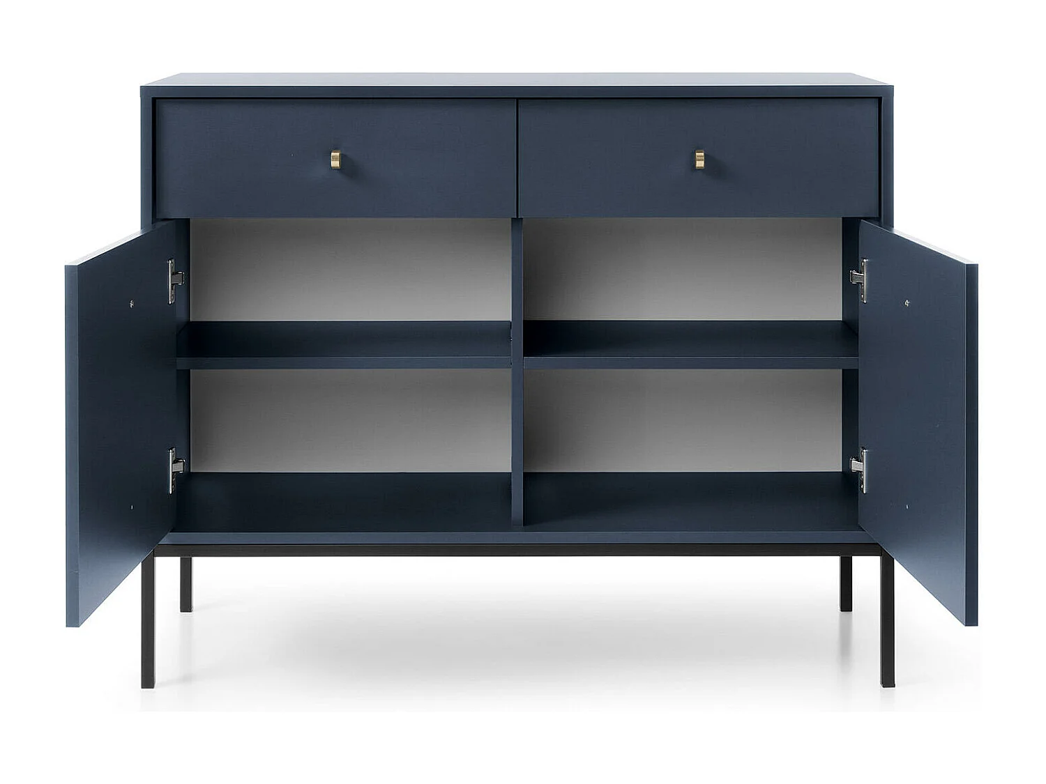 Buffet MONO SB103 2D2D 103x39x83 Bleu