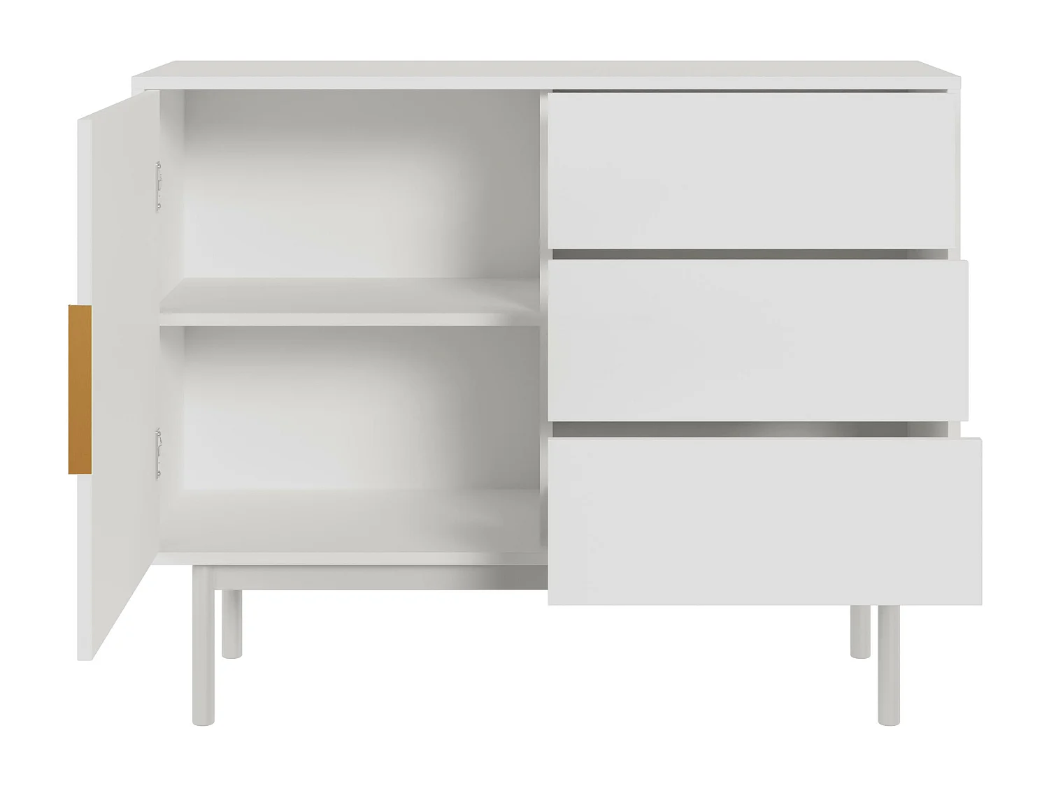 Dressoir VIVA SB104 1D3D 104x39x82 Wit
