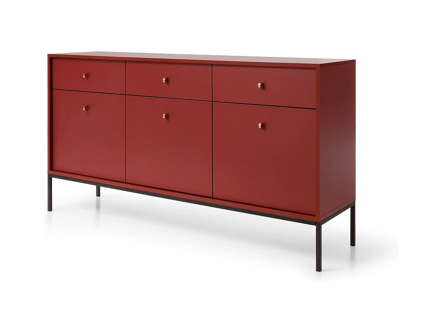 Buffet MONO SB153 3D3D 153x39x83 Rouge