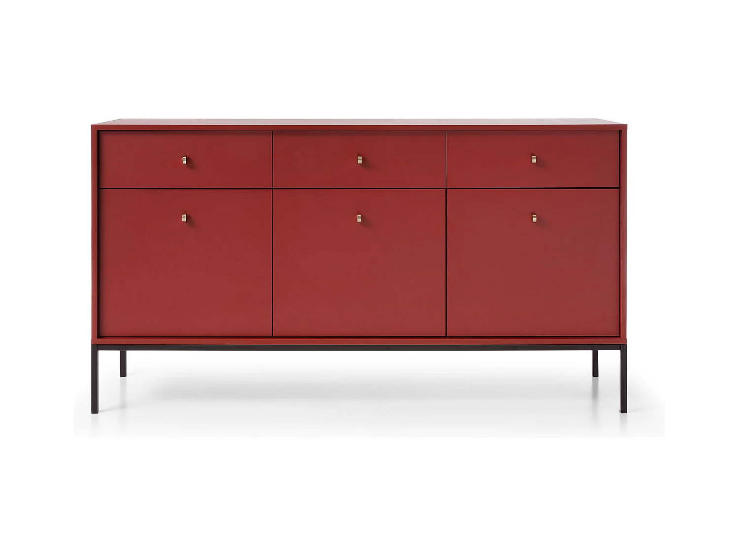 Buffet MONO SB153 3D3D 153x39x83 Rouge