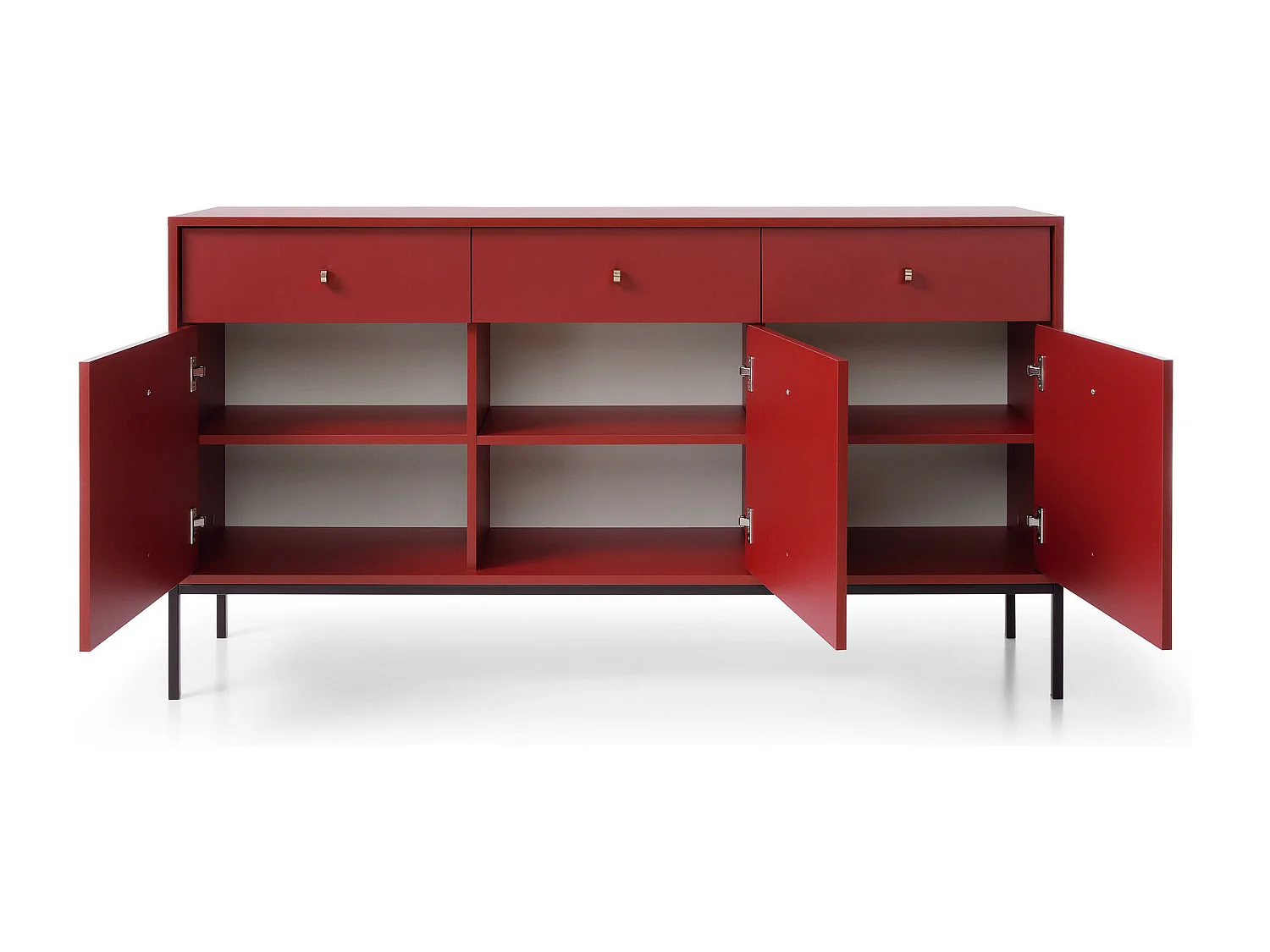 Buffet MONO SB153 3D3D 153x39x83 Rouge