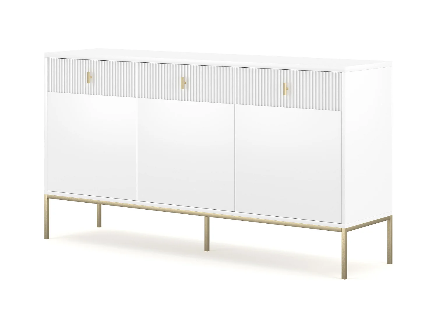 Dressoir MAGGIORE SB154 3D3D 154x39x83 Wit