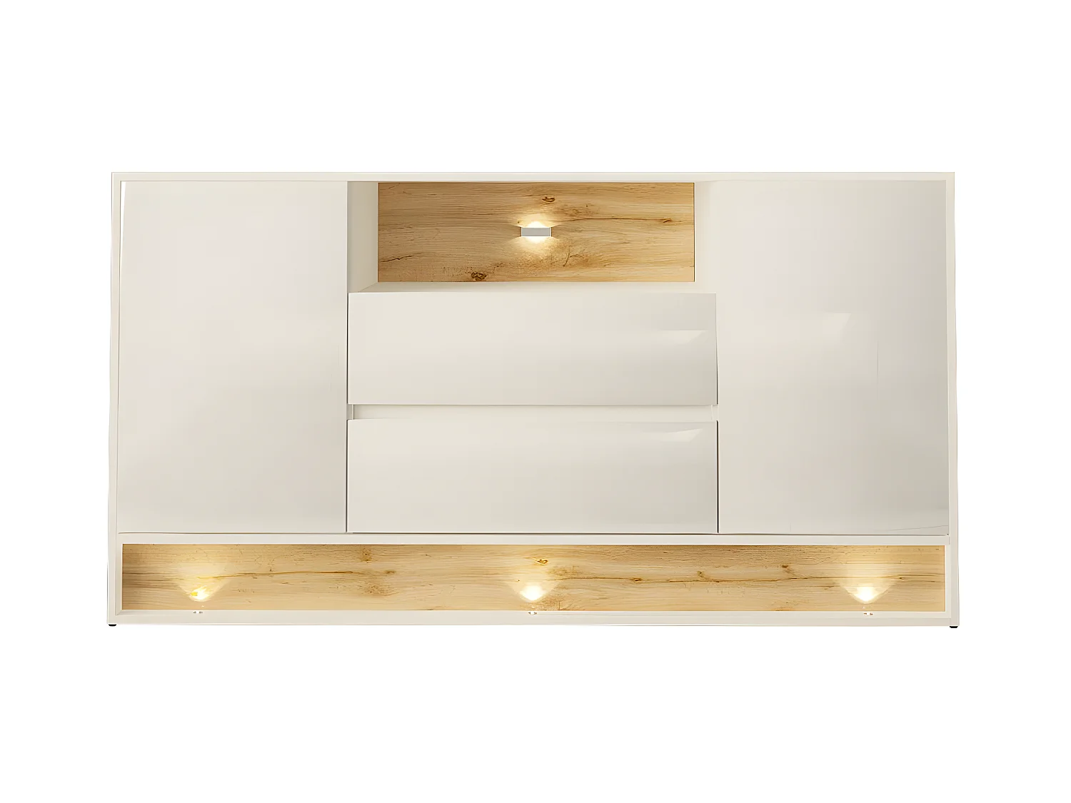 Buffet VISION SB160 2D2D 160x40x85 Blanc