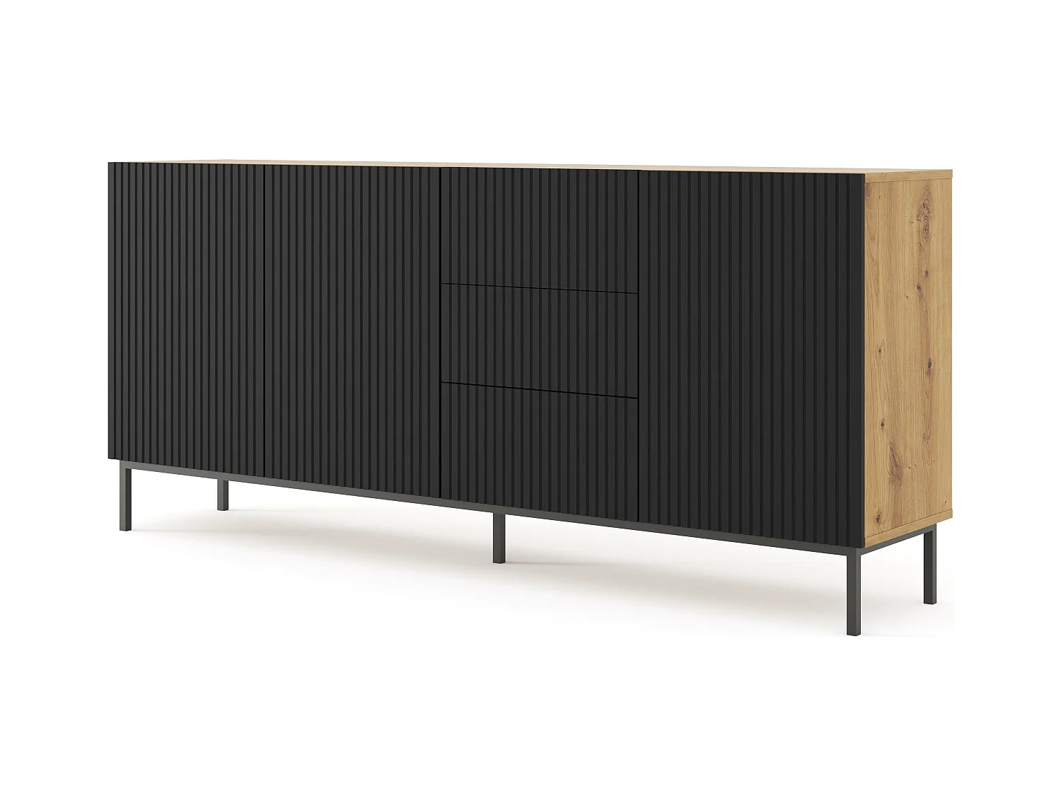 Dressoir RAVENNA B SB200 3D3D 200x42x89 Beige