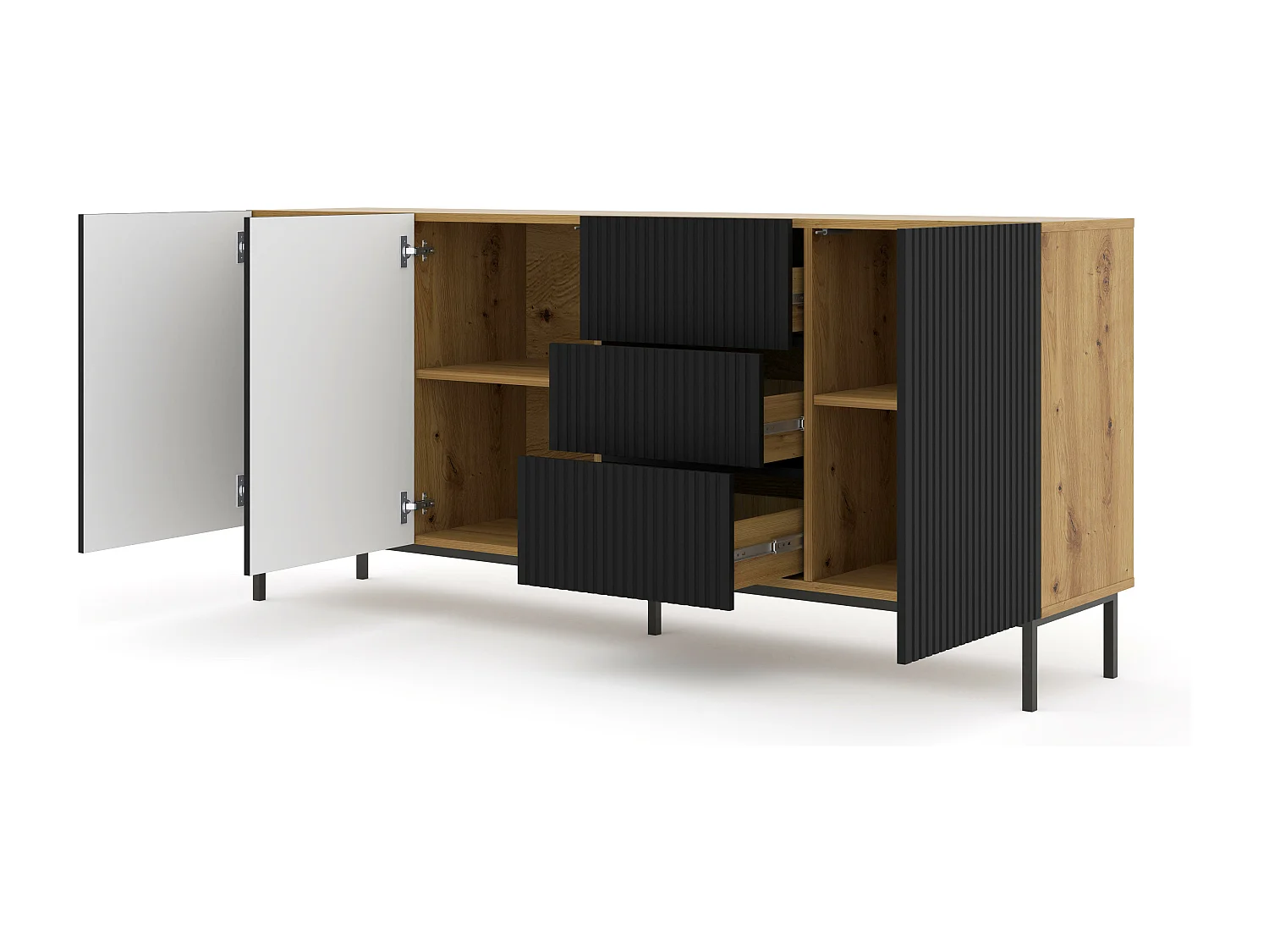 Buffet RAVENNA B SB200 3D3D 200x42x89 Beige