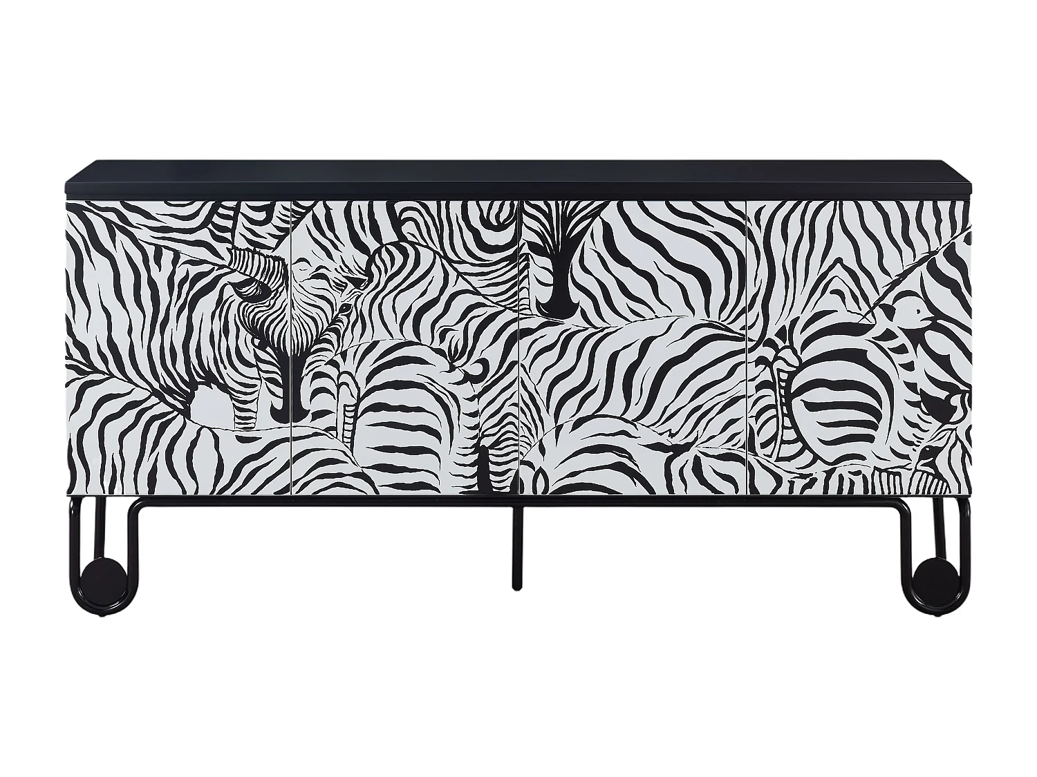 Buffet STILIG SB183 4D 183x40x90 Noir