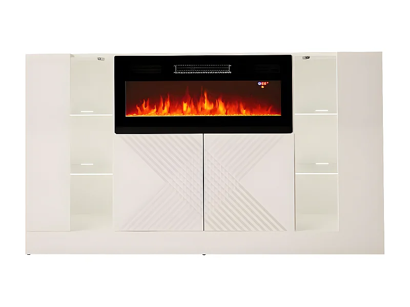 Buffet DIUNA SB160 4D 160x35x90 Blanc