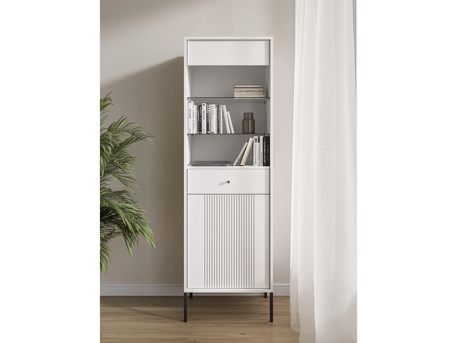 Dressoir ISEO SB104 2D 104x39x79 Wit