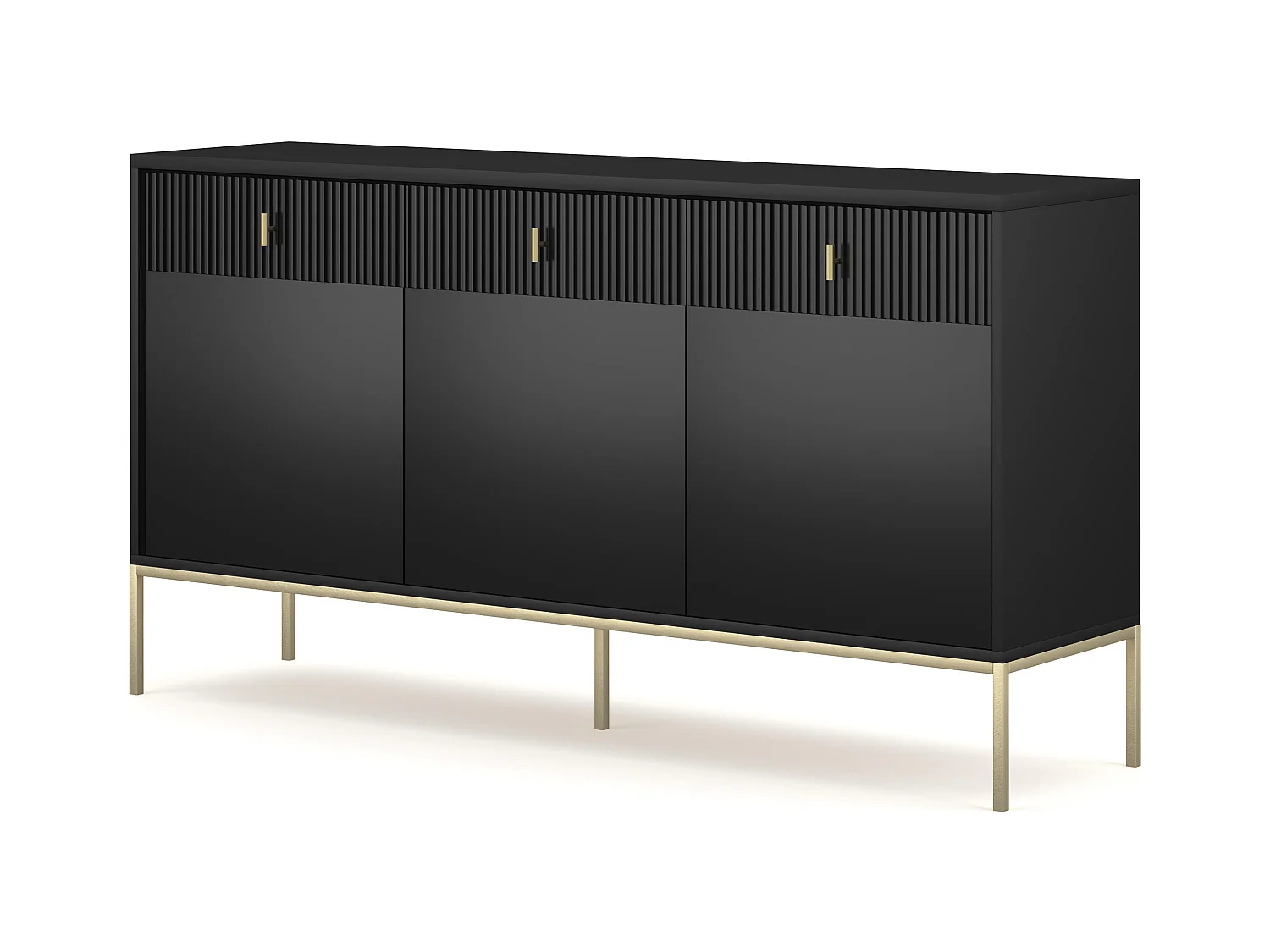 Buffet MAGGIORE SB154 3D3D 154x39x83 Noir