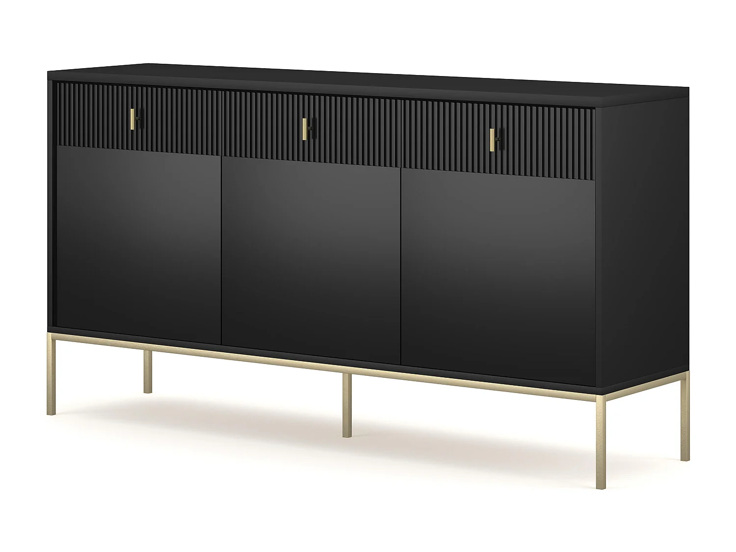 Buffet MAGGIORE SB154 3D3D 154x39x83 Noir