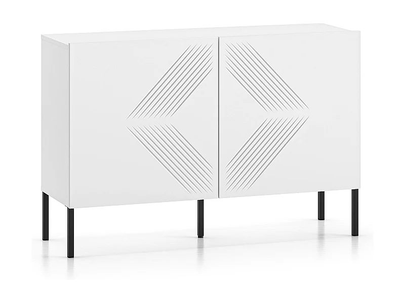 Buffet CLEARING SB114 2D 114x37x77 Blanc